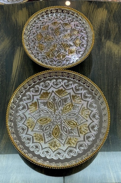 سینی پایه دار سلطنتی SHANYA اماراتی (ارسال رایگان)